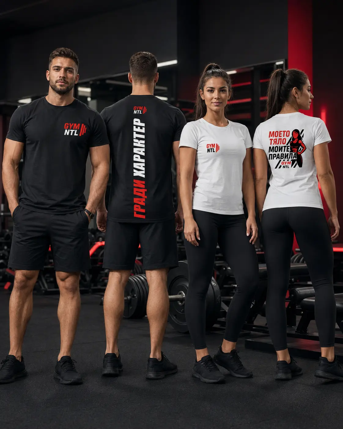 GYM NTL — Дизайн за облекло